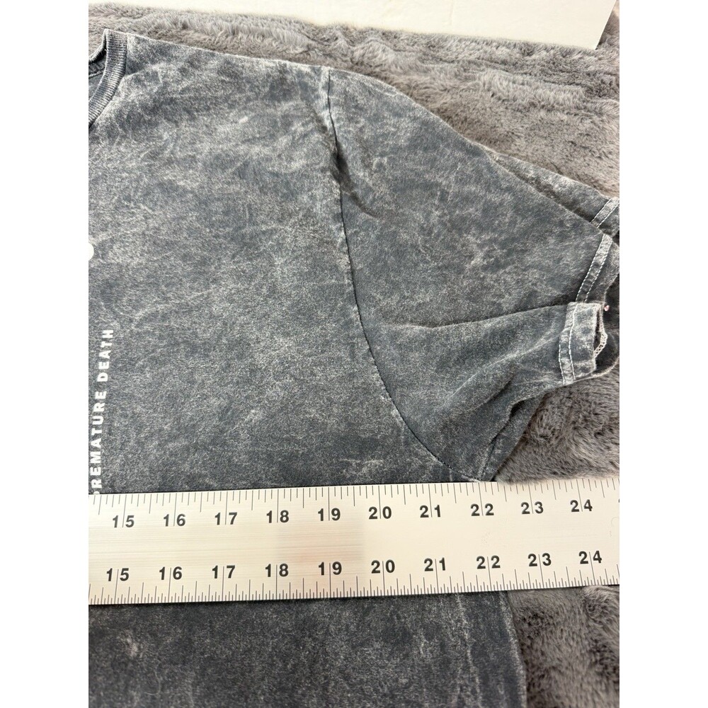 Jujutsu Kaisen Toji Fushiguro Men’s Large Black Acid Wash Anime Graphic T-Shirt - Picture 4 of 5